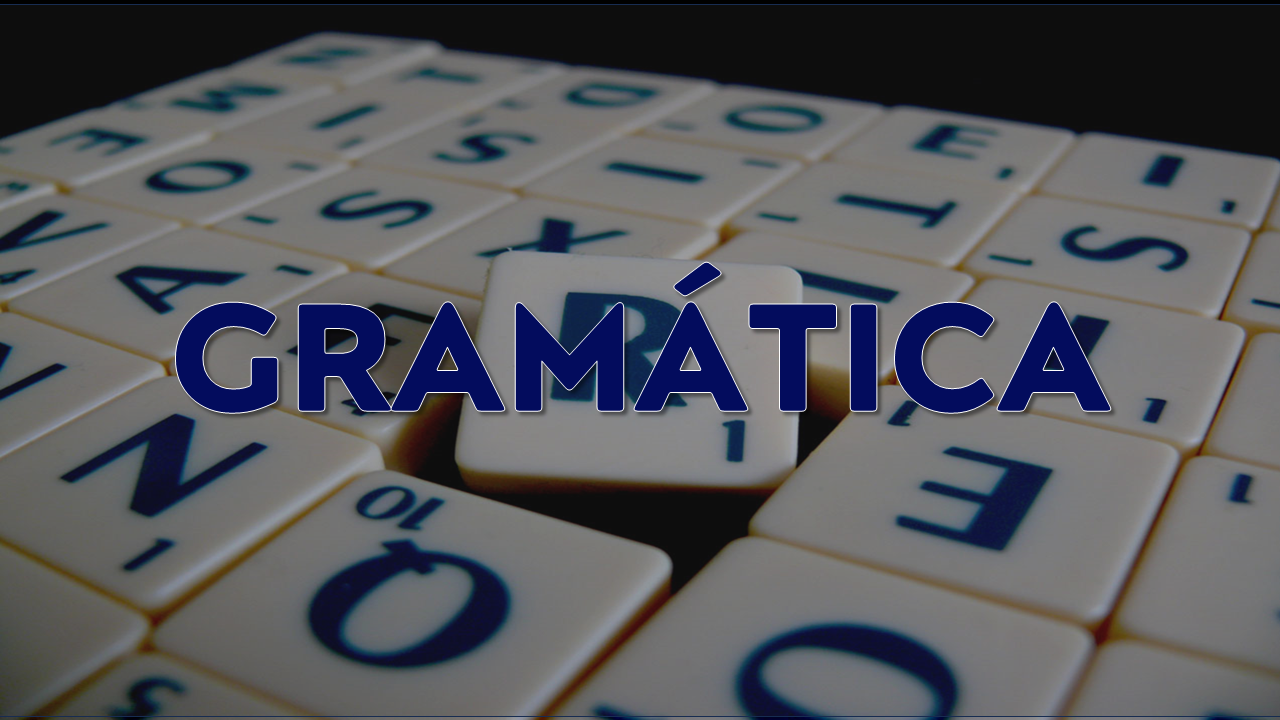 gramatica en letras de Scrabble