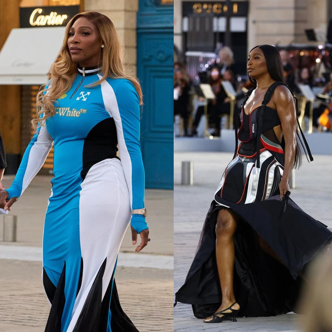 Les soeurs Williams défilent pour Vogue World Paris