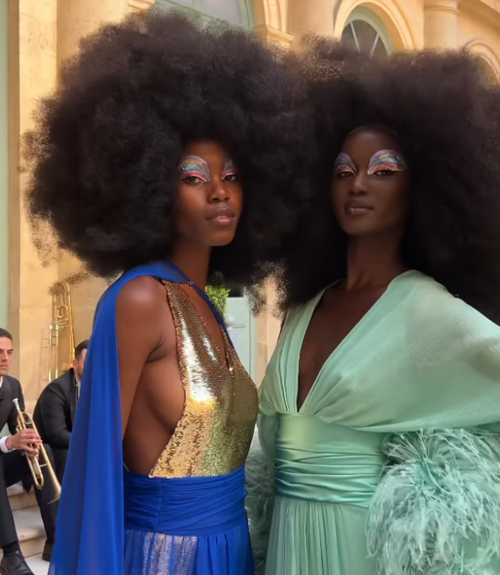 coiffure et maquillae années 70